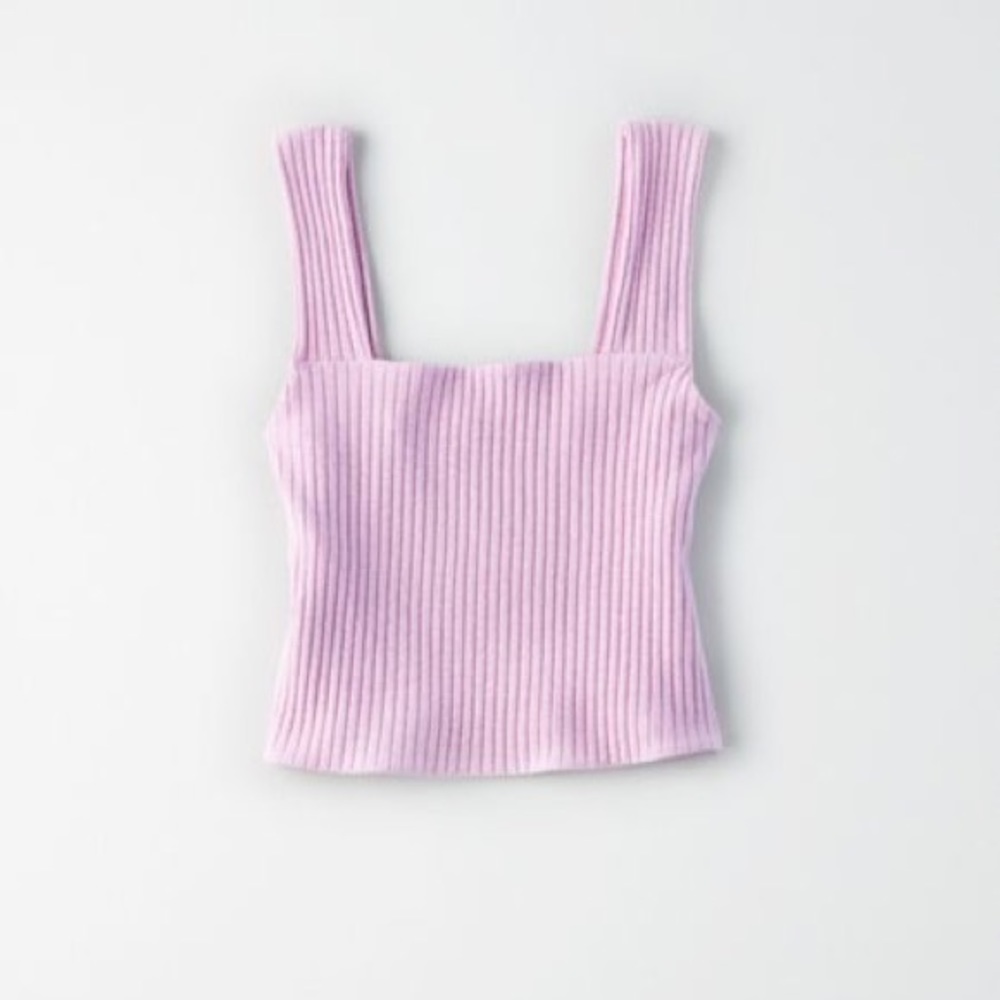 American Eagle Ribbed Cropped Tank